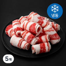 미국산 미트코리아 대패 우삼겹 (냉동), 5개, 800g