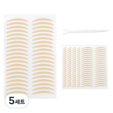 러비쉬 쌍커풀 테이프 240p, 5개, 라운드