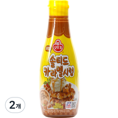 오뚜기 솔티드 카라멜시럽, 220g, 2개