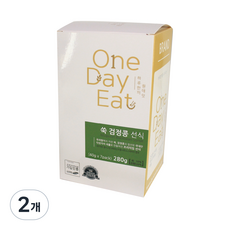 원데잇 쑥 검정콩 선식 40g x 7p, 2개, 280g