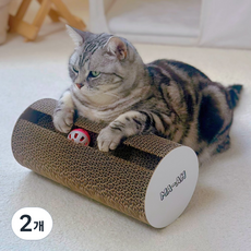 MAAH 롤링팡팡 스크래쳐, 화이트, 2개