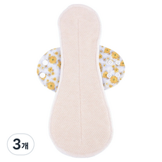 행복드림 샘방지 세탁 가능한 위생패드 타입 7, 3개, 1개입, L(12 x 30 cm)