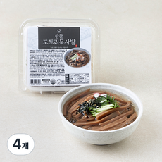 한둘 도토리묵사발, 704g, 4개