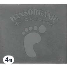 木炭足部香皂, 100g, 4個