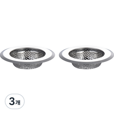 廚房水槽不鏽鋼過濾網 11cm, 3個, 2入