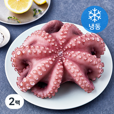 모리타니아산 데친 문어 (냉동), 2개, 600g