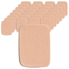 Darkness NBR 方形化妝粉撲, 單一顏色, 40個