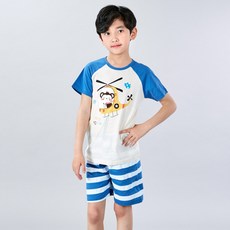 Kids Line 男童 Monkey Fly 5 件式家居服上下套裝