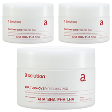 [純素美妝] A-Solution 4HA 煥膚去角質棉片, 3個, 30入