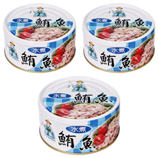 同榮 水煮鮪魚, 180g, 3罐