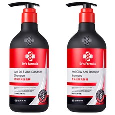 台塑生醫 Dr's Formula 控油抗屑洗髮精, 580g, 2瓶