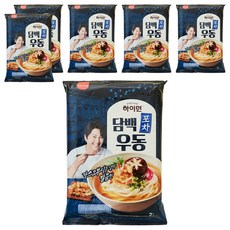 하이면 삼립 담백한맛 신포차우동 하이면 2인분, 6개, 428g