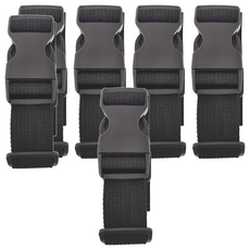 minono 米諾諾 背包防掉肩帶插扣 6個, 顏色隨機, 1組