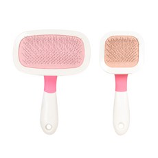 JQ Living優質寵物梳子組, 粉色的, 2p