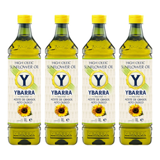 YBARRA 小清新高油酸葵花油, 4個, 1L