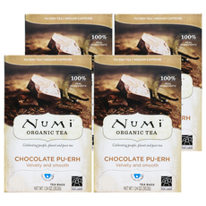 누미티 오가닉 초콜릿 보이차, 2.2g, 16개입, 4개