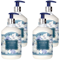 BOUQUET GARNI Clean Soap 深層香水護理, 清新皂香, 500ml, 4瓶