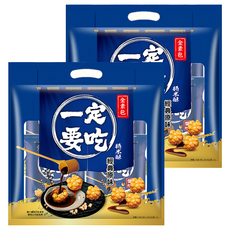 旺旺 一定要吃全素包脆米酥 經典原味, 224g, 2袋