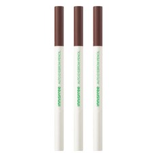 INNISFREE 台灣公司貨 妝自然眉筆 0.3g, 1號 玫瑰棕, 3支