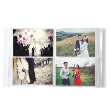 Tobi.m 相片收藏簿 4格, 白色, 264格