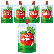 ibobomi 100%天然蘋果汁，韓國產蘋果，非濃縮還原，無添加，100ml, 5包