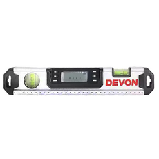 DEVON 大有 數位水平尺, 鋁合金材質, 35.5cm長度, 6.5cm寬度, 3cm高度, 475g重量, 1個