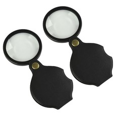 Raradew 可折疊放大鏡, 黑色, 2個