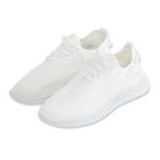 elsso. 素色網眼綁帶運動鞋