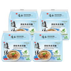 味丹 隨緣 素魷魚焿湯麵 100g, 20包