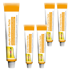 Gim Cat 俊寶俊喵 竣寶 超級維他命膏 專業版, 貓咪專用營養膏, 13種維生素+礦物質+生物素, 無糖添加, 維持自然抵抗力, 5條