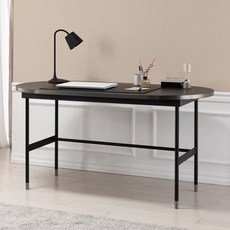 리바트 아세로 일자책상 1500 방문설치, 블랙오크