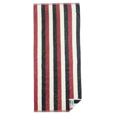 儂儂彈力毛巾 10倍吸水力 超彈力設計 包頭穩固 擦髮巾 耐磨耐用, 黑紅, 1條