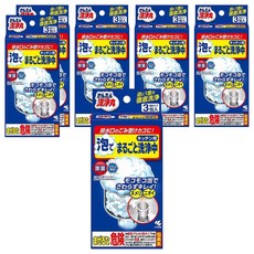 小林製藥 廚房用排水口提籠清潔發泡粉，3入，泡沫徹底清潔，除菌除臭, 90g, 6盒