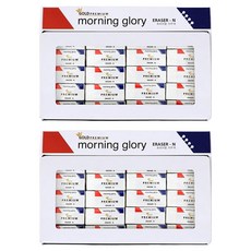 Morning Glory 500 頂級 CI 橡皮擦 Set 40入, 874424, 2盒