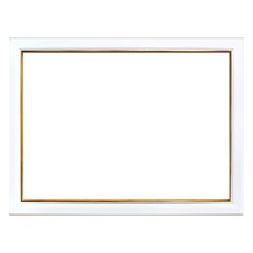 高級型超薄500片拼圖相框 38*52cm, 簡單的白色
