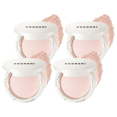 COSNORI 霧面定妝蜜粉餅 8.5g, 單色, 4個