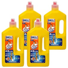 Mr Muscle 威猛先生 超濃水管疏通膠 日本製, 800g, 4瓶
