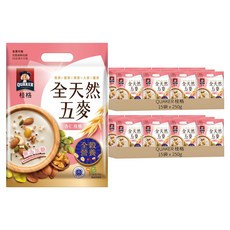 QUAKER 桂格 全天然五麥 杏仁核桃, 250g, 30袋
