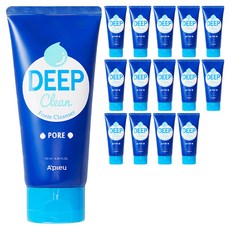 어퓨 딥 클린 폼클렌저 포어, 130ml, 15개