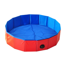 寵物摺疊泳池, 紅色, 1個