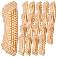 Knock Knock 高跟鞋運動鞋後腳跟防磨矽膠墊 象牙白, 20個