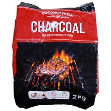 Tamsaa 椰殼炭塊 烤肉用, 2kg, 1包