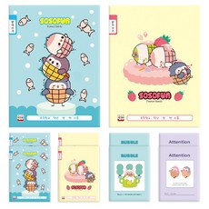 YOUNG ART 소소펀 1000 國小聽寫簿, 隨機出貨, 10個