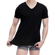 CottonRepublic 棉花共和國 Silku 輕引力涼感V領短袖衫 XL