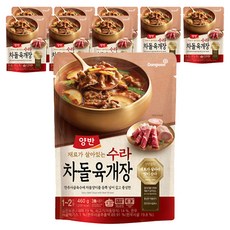 양반 수라 차돌육개장, 460g, 9개