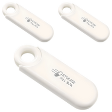 잇곰 한손에쏙 휴대용 알약케이스 화이트, 3개