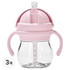 옥소토트 빨대컵, 150ml, 3개, 블러썸 핑크
