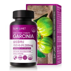 슬림플래닛 가르시니아 2500mg 다이어트 보조제 108g, 180정, 1개 180정, 1개