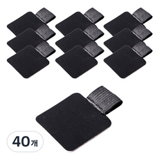 Maket Gamseong Book Point 方形筆夾, 40個, 黑色