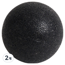 SokSokChaeum 涼感按摩球 小號 直徑8cm, 2個, 純黑色